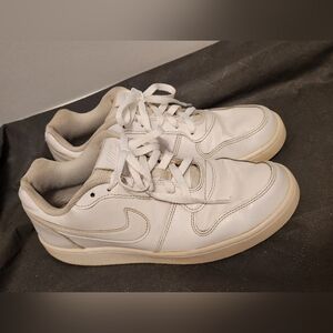 Nike Ebernon Low White Sneakers size 7.5